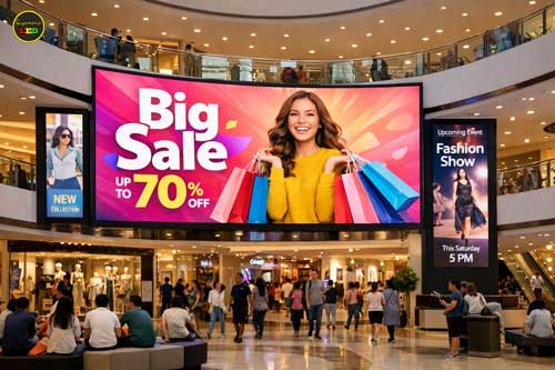 Videotron Indoor Area Mall