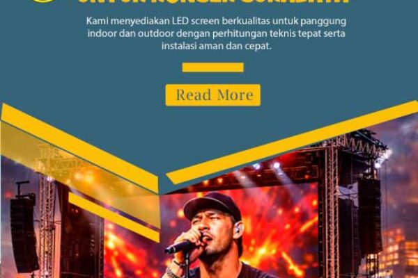 Videotron untuk Konser Surabaya