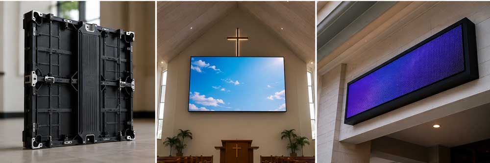 Running Text Gereja Surabaya